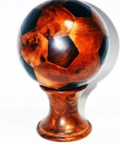 Foot ball - Mini football'ball made of Thuya wood, handmade in the region of Essaouira , Wood with a characteristic scent and o