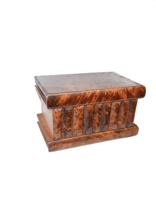 Magic box The Wood - Thuya wood jewelry Box, decorated with hand-drawing, Thuya has a characteristic scent and is often worked w