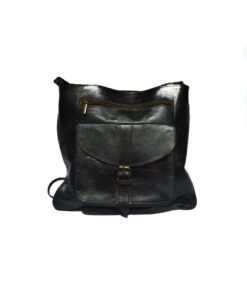 Leather bag, pocket 2