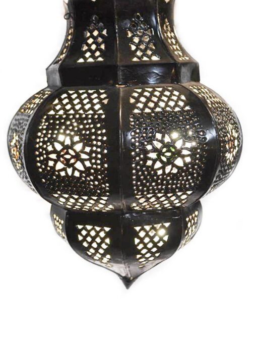 Lamp flower cut M2 Pendant Lamps - Painted metal pendant light fitting, inspired by the oriental architecture art