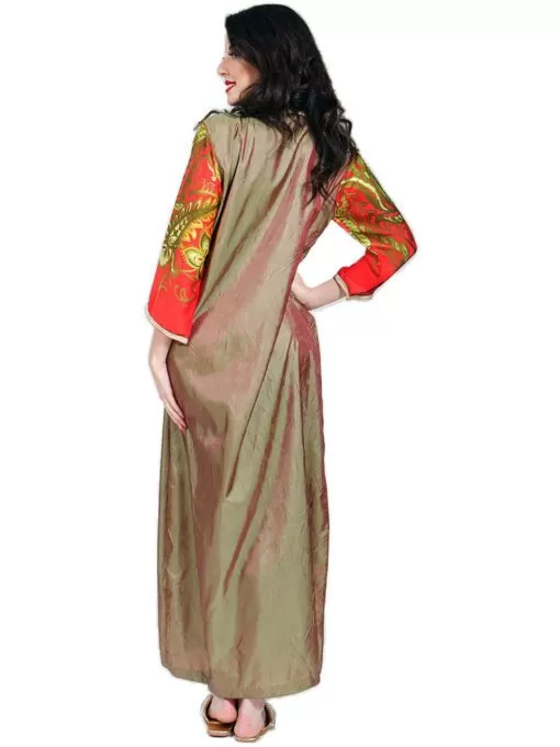 Caftan The traditional fashion - Traditional caftan in taffeta