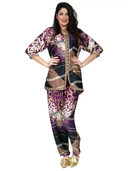 Jabador The traditional fashion - Silk Jabador with Sfifa and buttons "Aakads"