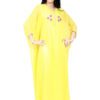 Gandoura The traditional fashion - Yellow Gandoura in muslin,