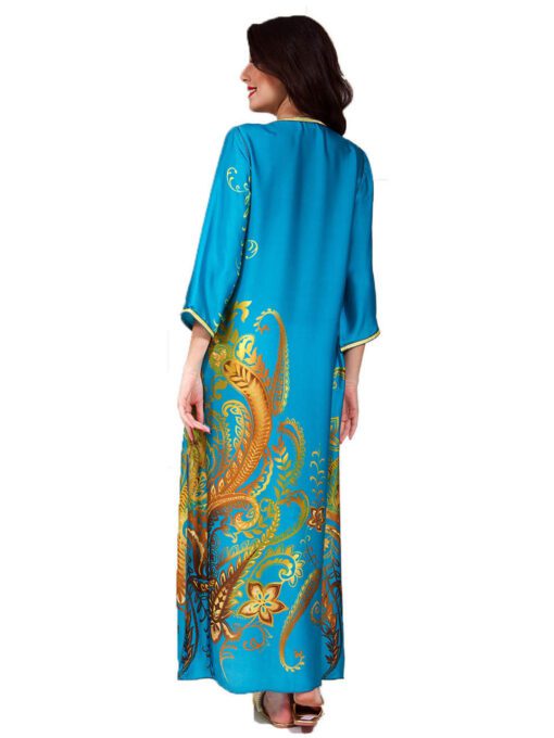 Caftan The traditional fashion - Silk couture caftan