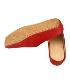 Oriental shoe, heeled, engraved