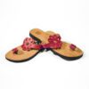 Handmade leather Sandal Sandals - Leather cutout flower sandal