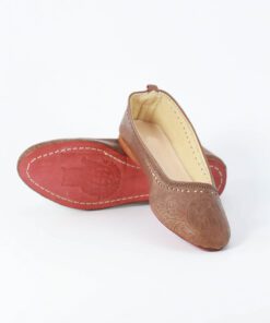 Engraved ballerina Ballerinas - What problem can't be resolved with a brand new pair of Moroccan crafted shoes? Step out this we