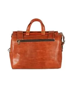 Camel Leather Travel Bag – Biyadina