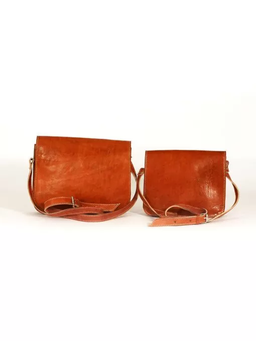 Set of Two Fawn Saddlebags