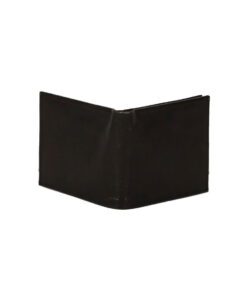 Black sheep leather wallet