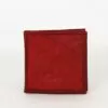Ocher leather wallet