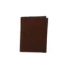 choclate sheep skin leather wallet