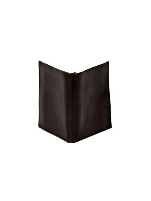 choclate sheep skin leather wallet