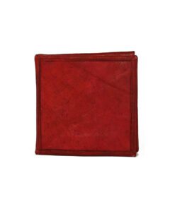 Beige leather wallet