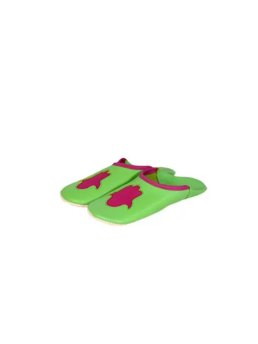 Moroccan Slippers decorated with Khmissa
