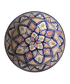 Assiette en céramique de Marrakech