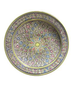Assiette en céramique de Marrakech