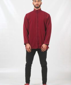 Garnet traditional tunic with satin lining