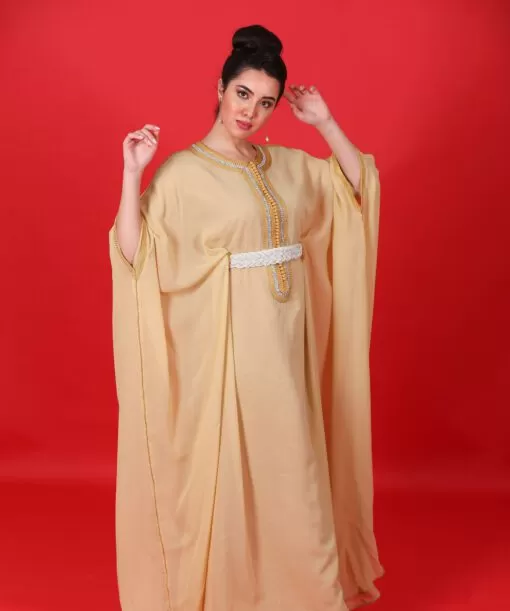 Gandoura amarilla