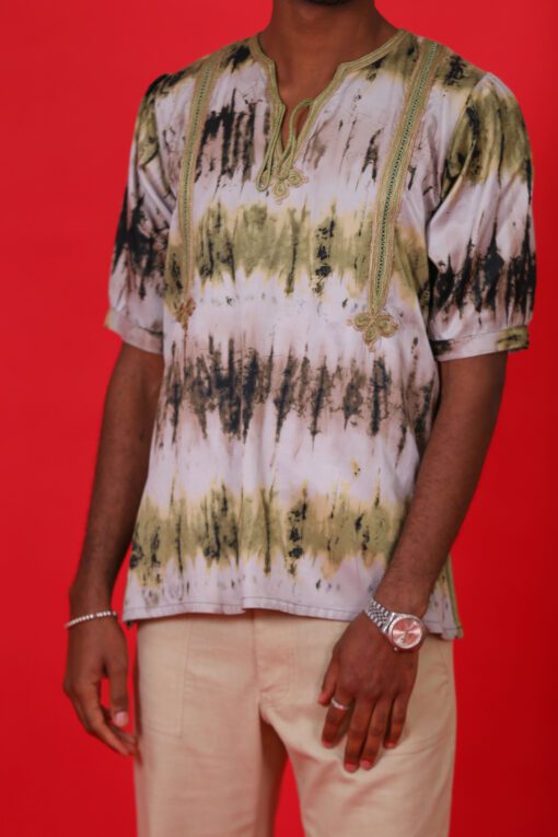 Printed tunic for men